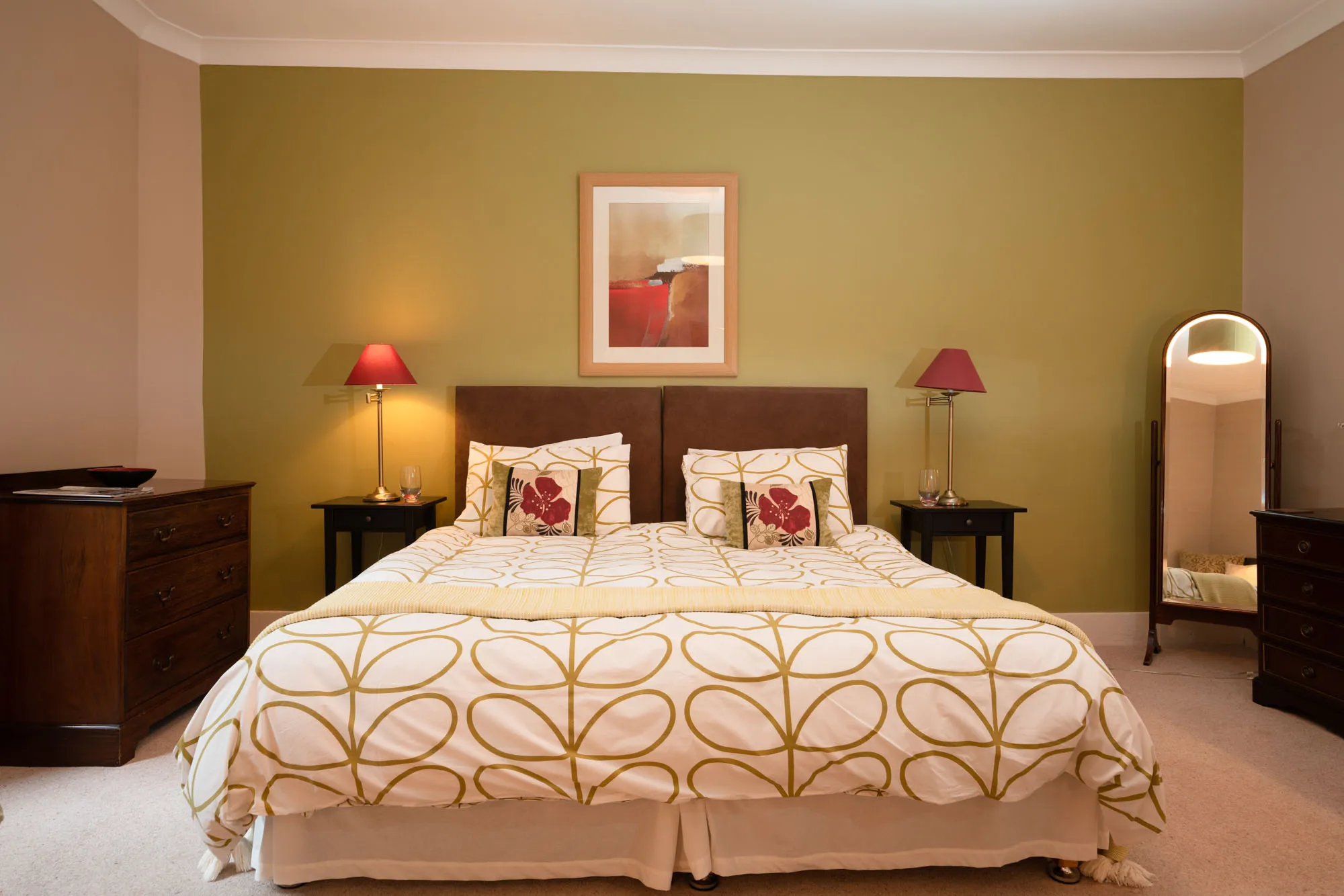 King bed