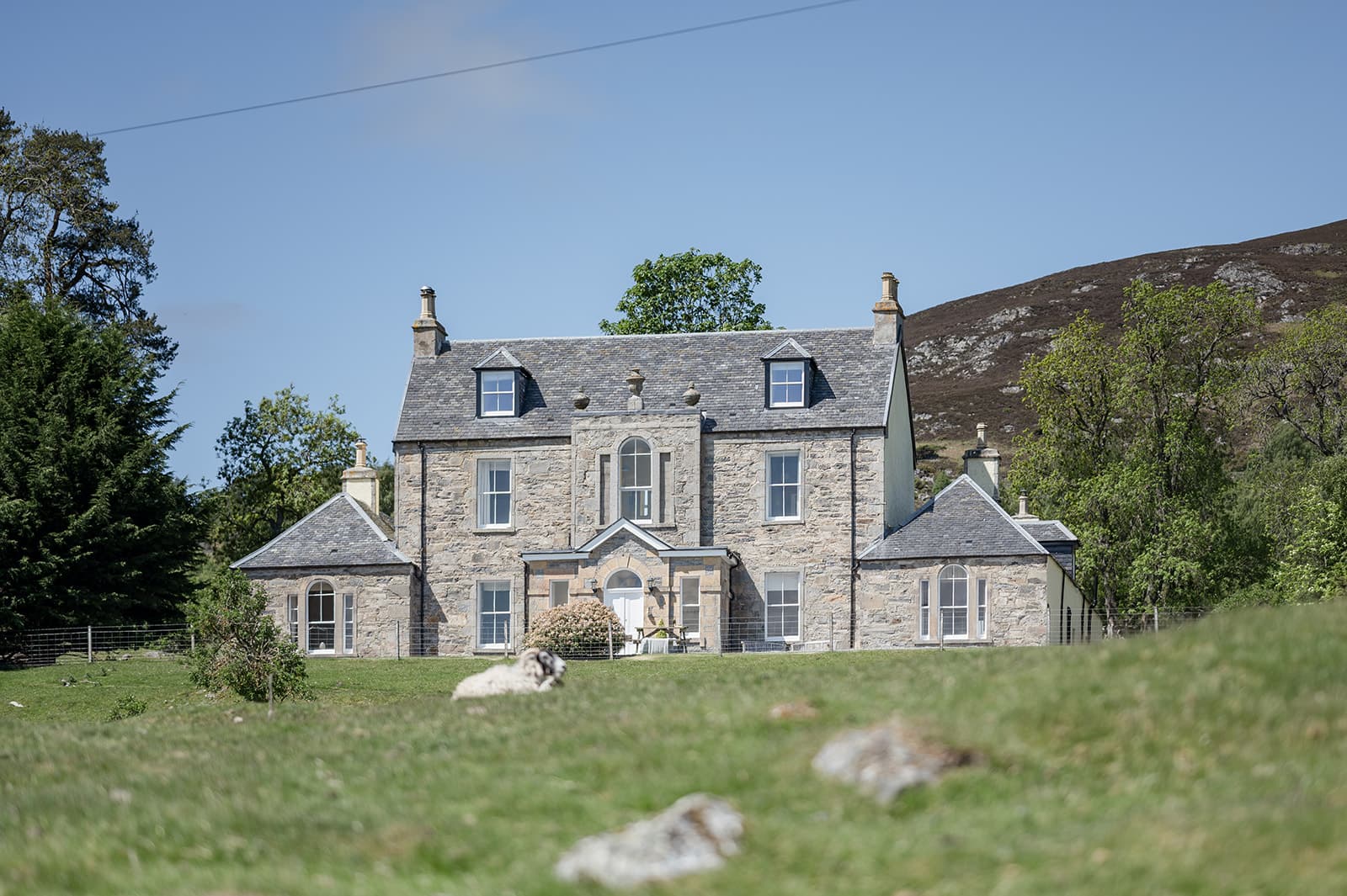 Kincraig house - Large Holiday lodge. Country house.