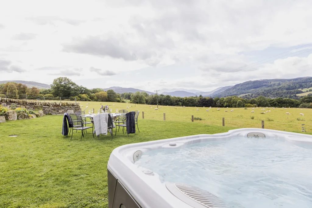 Luxury self catering with hot tub in Perthshire