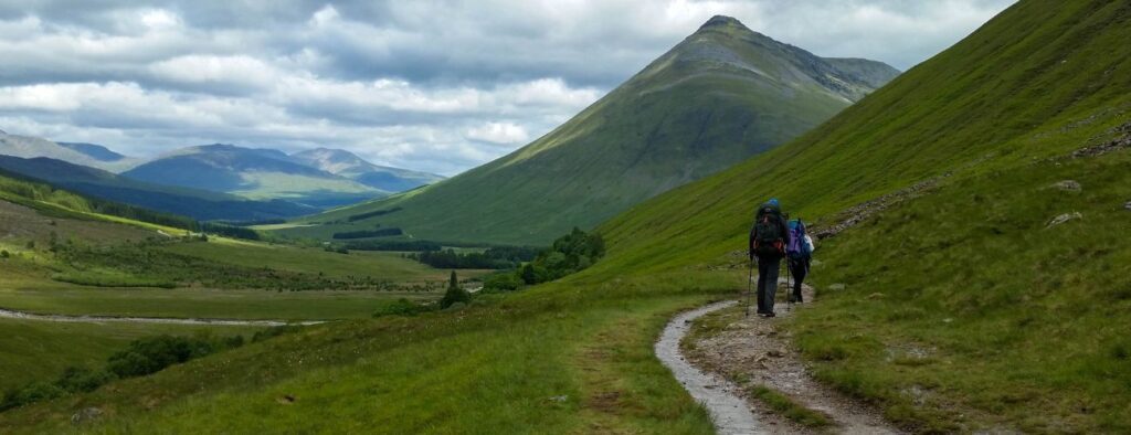 Couple retreat in the Scottish Highlands