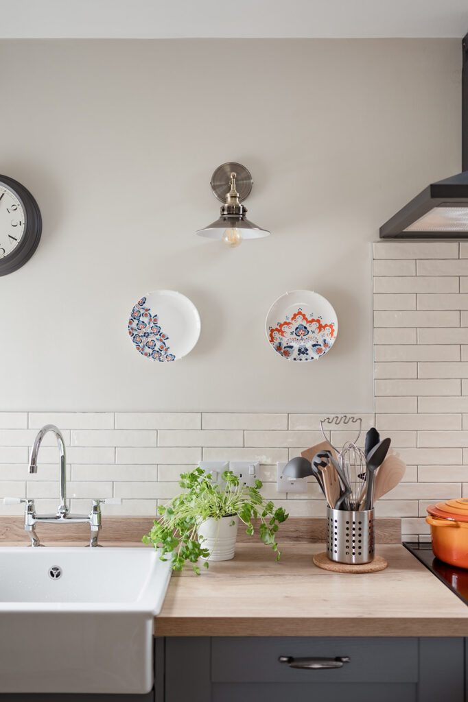 Cute kitchen at Gleann Cottage