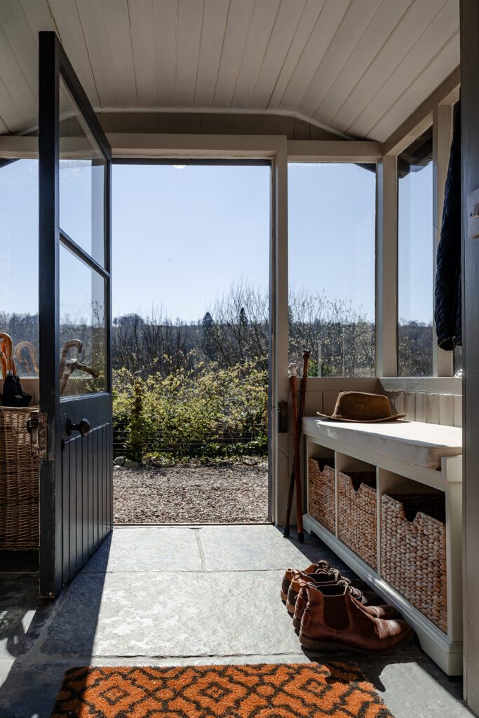 Porch of Cottage near Blairgowrie