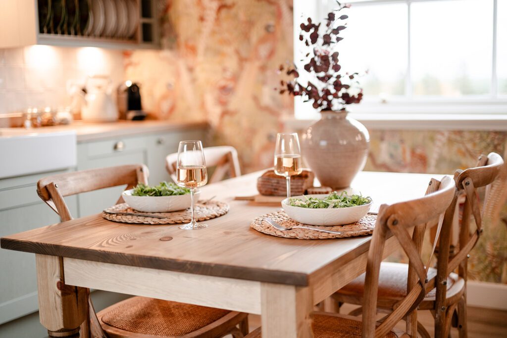 romantic dining in the Scottish Highlands