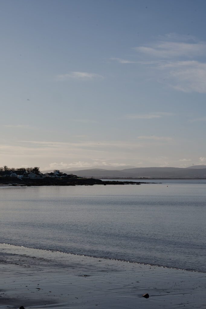 Luxury beach front accommodation with hot tub in Scotland 
